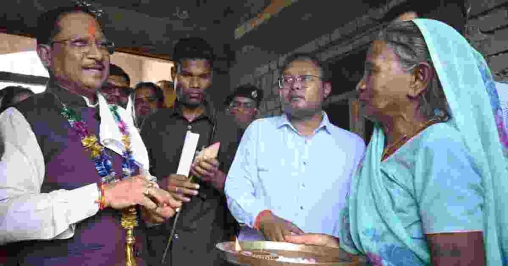 सीएम विष्णुदेव साय की चौपाल