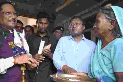 सीएम विष्णुदेव साय की चौपाल