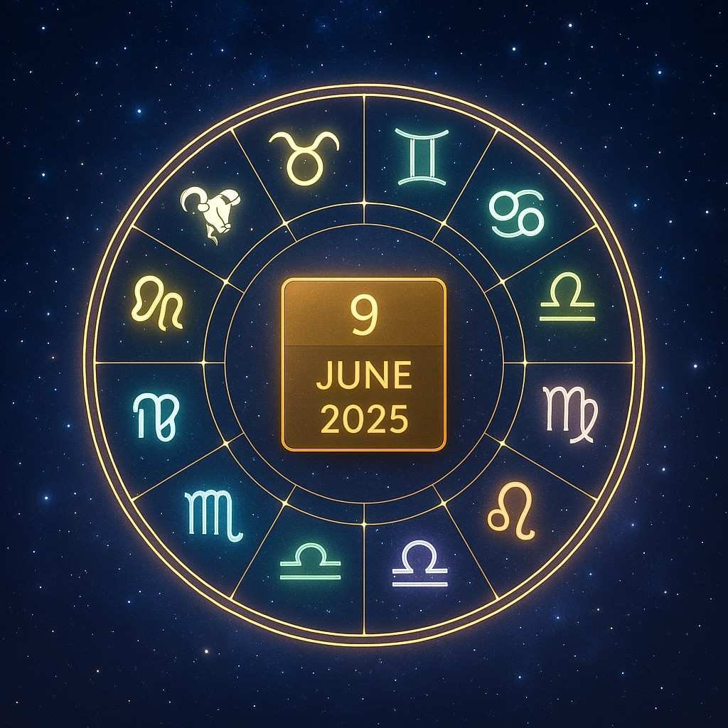 9 जून 2025 राशिफल