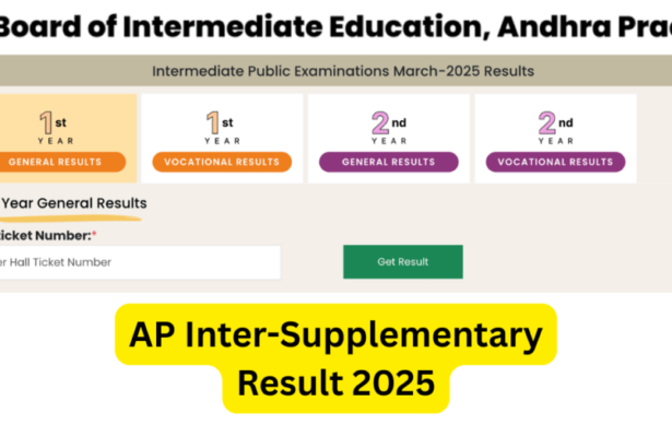 AP Inter Supplementary Results 2025