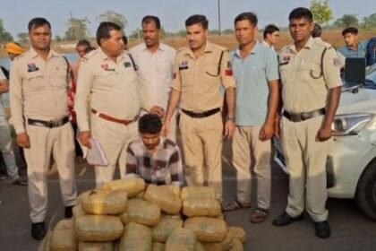 Big action in Bemetara: Ganja worth lakhs of rupees seized, accused arrested
