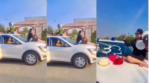 Video of 12th Battalion DSP's wife goes viral in Balrampur