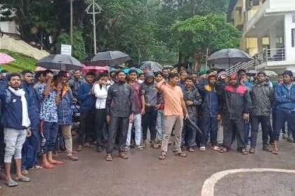 Fierce agitation demanding local recruitment in NMDC project