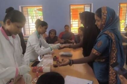 Screening camps under Beti Bachao, Beti Padhao and Anaemia Free India