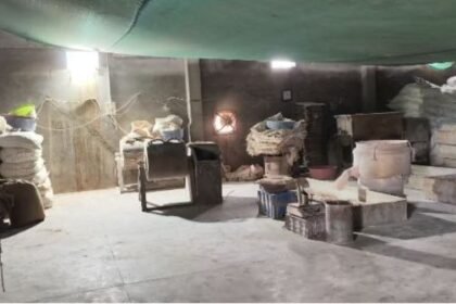 Raid on illegal gutkha factory in Ganiyari, Durg, joint action of GST and Food Department continues