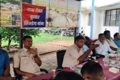 Simdega: Peace committee meeting concluded regarding Muharram and Rath Yatra