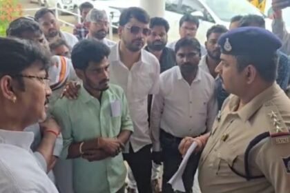 Anuppur: Naib Tehsildar accused of illegal mortgage, former MLA opposes encroachment action