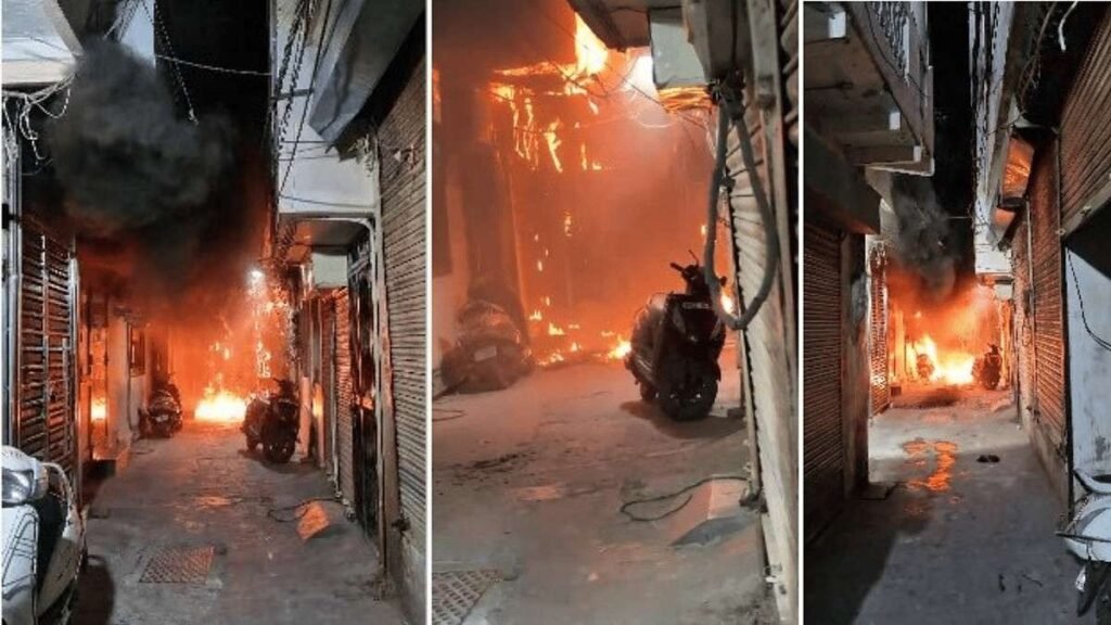 Gwalior Congress Office Fire