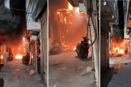 Gwalior Congress Office Fire