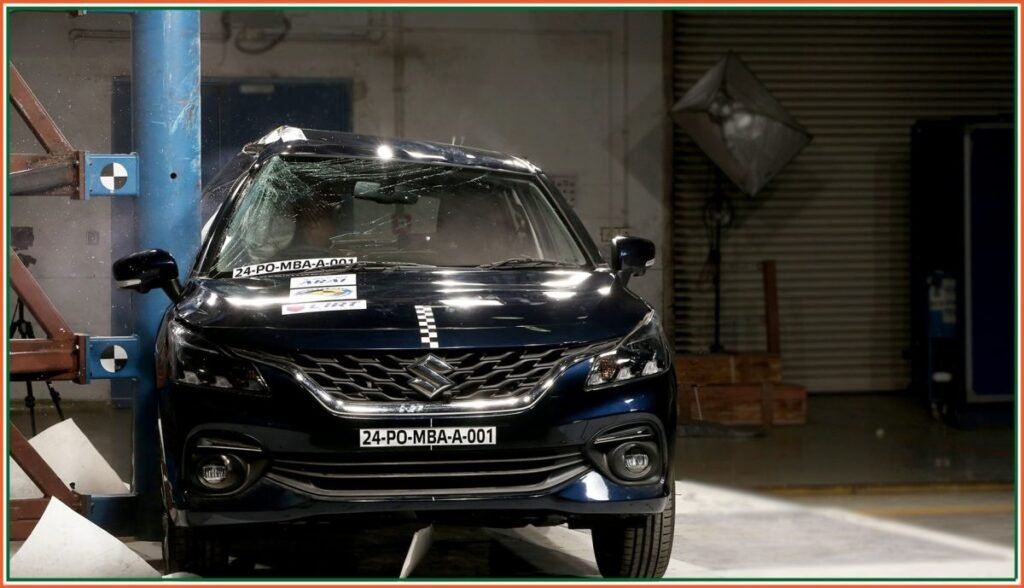 Maruti Baleno को Bharat NCAP में दो अलग-अलग क्रैश रेटिंग