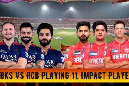 PBKS vs RCB Playing 11