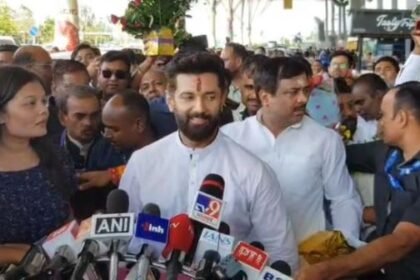 Breaking Raipur: Union Minister Chirag Paswan reached Raipur