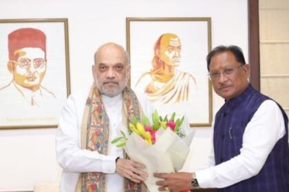 Chhattisgarh CM Vishnudev Sai met Union Home Minister Amit Shah
