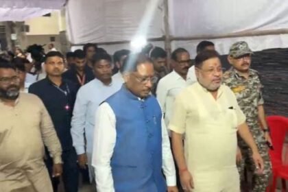 Breaking Update: Chief Minister Vishnu Dev Sai reached Kushalpur