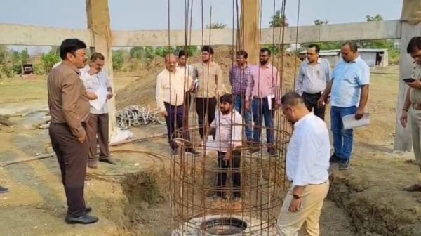 Mungeli: Mission Director inspected Khudiya Water Treatment Plant