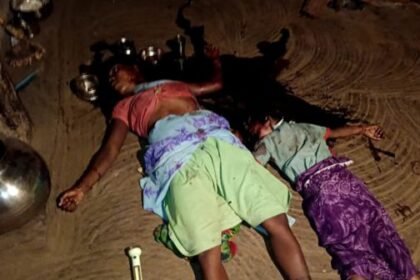 Sensational incident in Surguja: Young man kills his wife and innocent daughter with a sickle