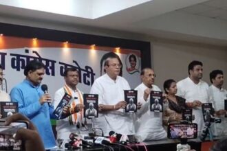 Raipur: Congress attacks on 11 years of Modi government
