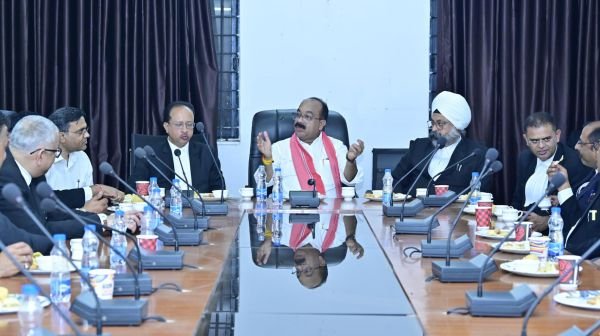 Deputy CM Arun Sao visits Bilaspur High Court: Meets old colleagues and remembers his advocacy days