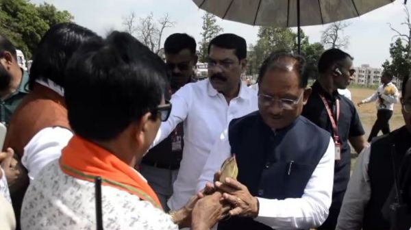 Chhattisgarh Chief Minister Vishnudev Sai's arrival in Korba today was a historic moment