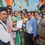 Assembly level Save Constitution rally organized, Congress gheraoed BEO office