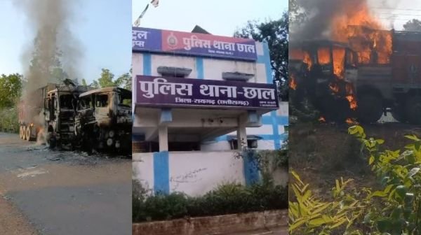 A major road accident near Hati in the Chhal police station area of ​​Raigarh on Thursday midnight shocked everyone