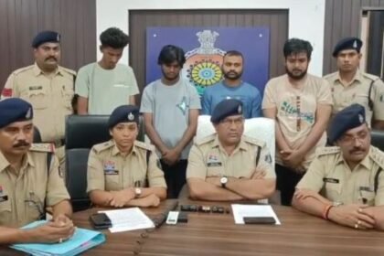 ₹54.90 lakh cyber fraud: Durg police arrested 4 accused from Lucknow