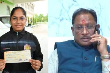 CM Vishnudev Sai congratulated softball player Shalu Dahriya