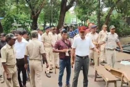 Bokaro: Campaign to remove encroachment on government land