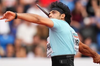 नीरज चोपड़ा ने फिर रचा इतिहास: पहली बार गोल्डन स्पाइक मीट में जीता गोल्ड