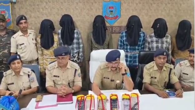 Bokaro: Jewellery robbery worth 1.5 crores solved, 6 criminals arrested from Patna