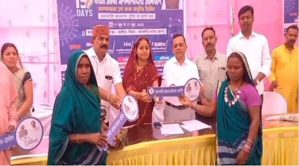 The collector heard the problems of the tribal community in Kudri village