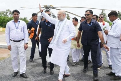 अमित शाह का दौरा रायपुर में फॉरेंसिक विश्वविद्यालय की आधारशिला