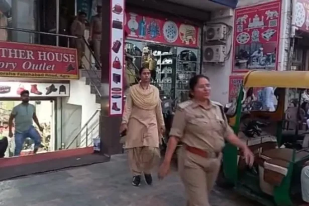 आगरा: होटल में छापा, संदिग्ध गतिविधियों का भंडाफोड़ – लड़की हिरासत में, स्टाफ फरार