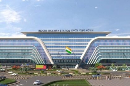 इंदौर के नए रेलवे स्टेशन पर काम शुरू