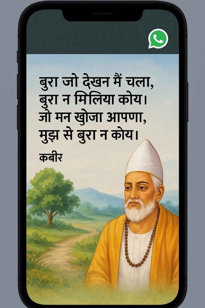 कबीर व्हाट्सएप स्टेटस