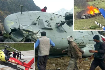 केदारनाथ हेलिकॉप्टर हादसा