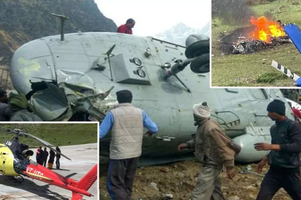 केदारनाथ हेलिकॉप्टर हादसा