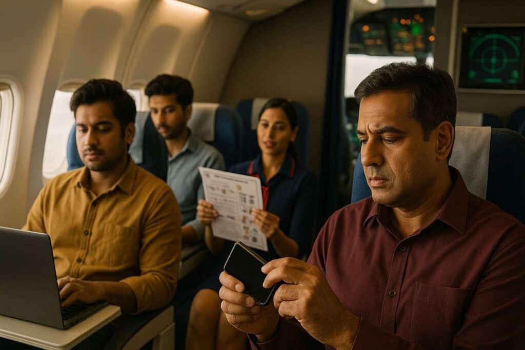 फ्लाइट में मोबाइल बंद क्यों होता है