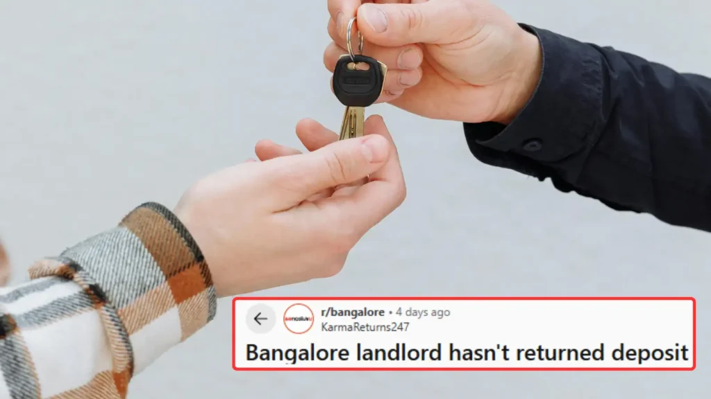 बेंगलुरु रेंट डिपॉजिट विवाद