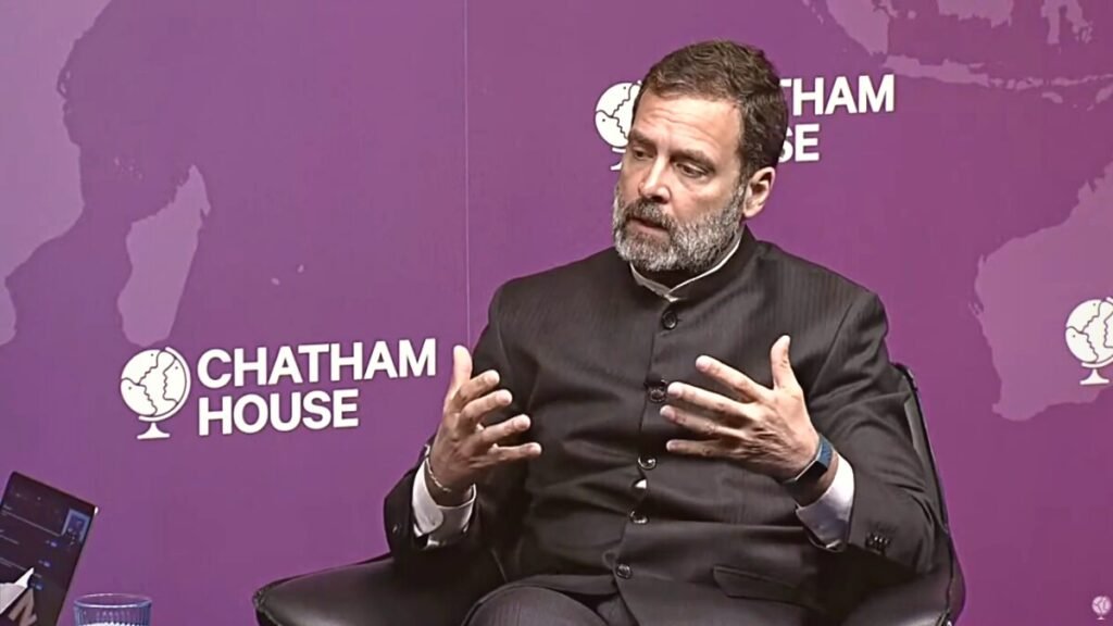 राहुल गांधी RSS हमला