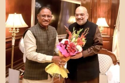 सीएम साय की अमित शाह से मुलाकात