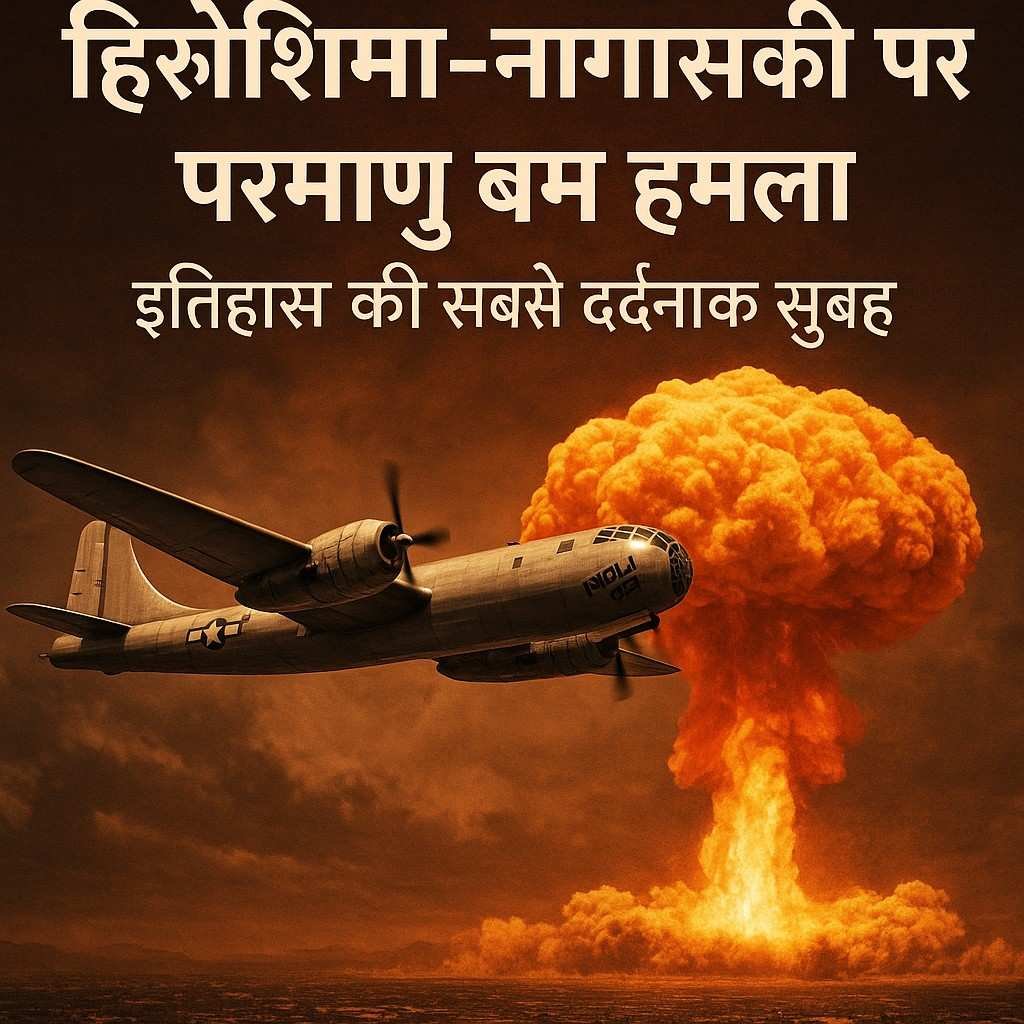 हिरोशिमा और नागासाकी पर परमाणु हमले