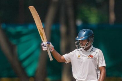 शतकवीर आयुष म्हात्रे ने बदला मैच का रुख, भारत U-19 ने जमाया दबदबा