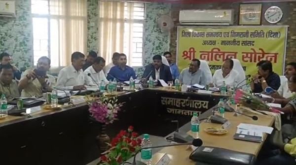 Review meeting of DISHA committee in Jamtara