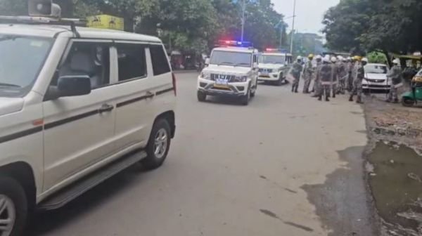 Bokaro: Flag march on Muharram, police appeals to people to maintain peace