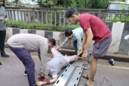 Durg: Elderly man riding a scooter dies in a tragic road accident