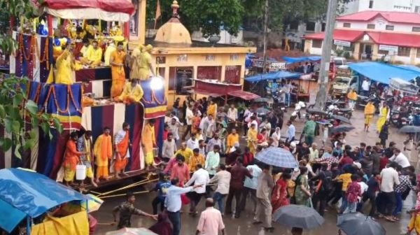 Mahaprabhu Jagannath reached Srimandir from Janakpuri