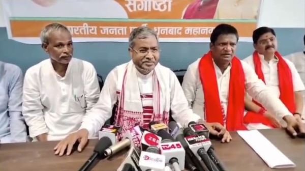 Program in BJP office on the birth anniversary of Shyama Prasad Mukherjee