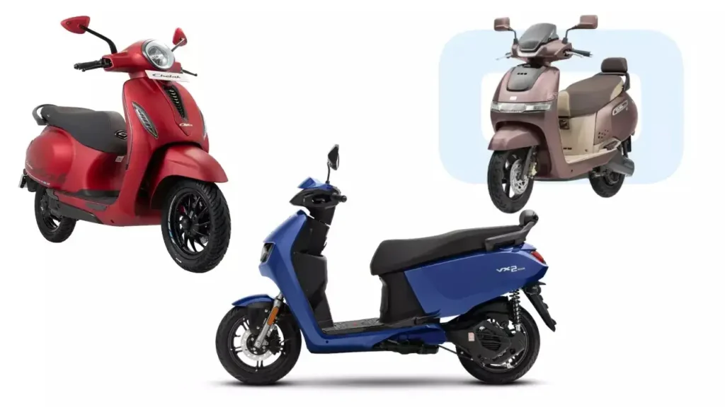 Hero Vida VX2 vs TVS iQube vs Bajaj Chetak 3501