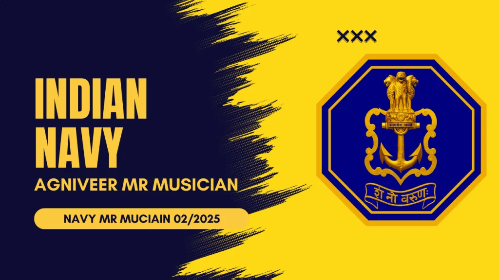Indian Navy Agniveer Musician Recruitment 2025